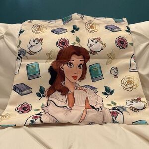 Beauty and the Beast Belle and Books Cosplay Eco Reusable Shopping Bag Tote NWT